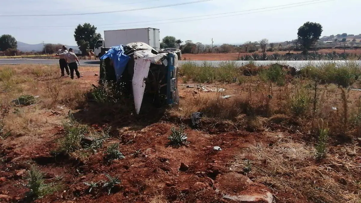 Accidente en Tepa